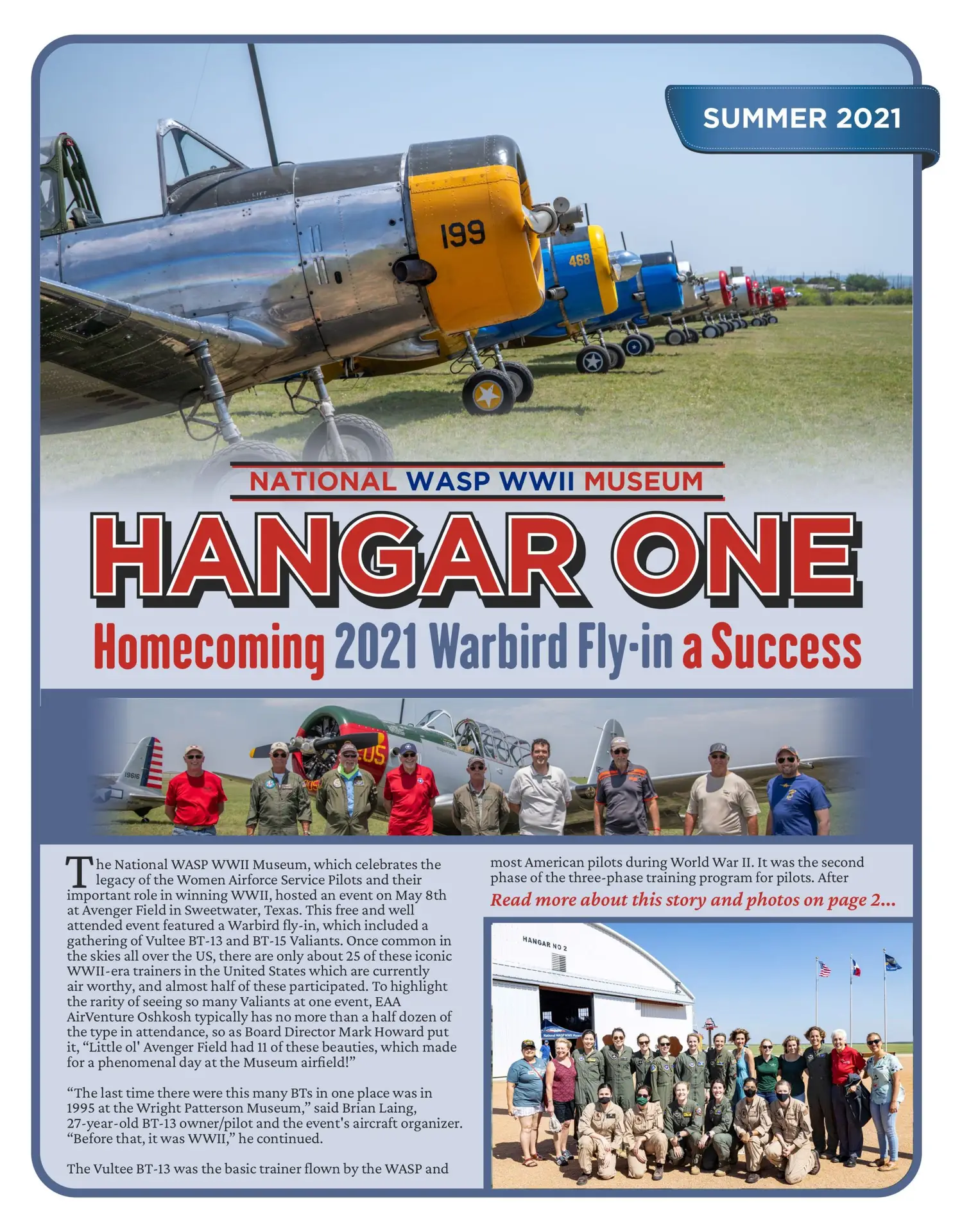 Newsletter Summer 2021 FINAL Cover